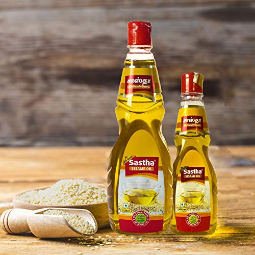 Sastha Cold Pressed ( Chekku / Ghani ) Sesame / Gingelly Oil